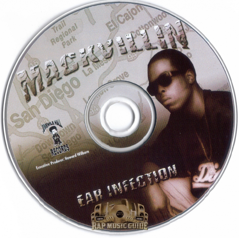 Mackvillin - Ear Infection: 1st Press. CD | Rap Music Guide
